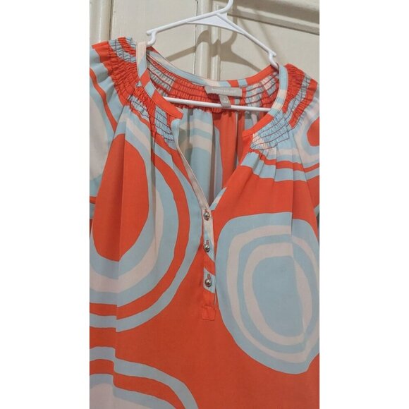 Banana Republic Women's Boho Retro Print Dress Size 2 - Picture 4 of 9